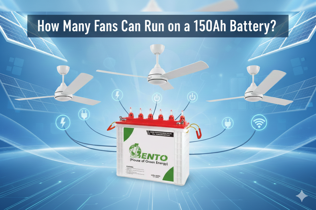 How Many Fans Can Run on a 150Ah Battery?